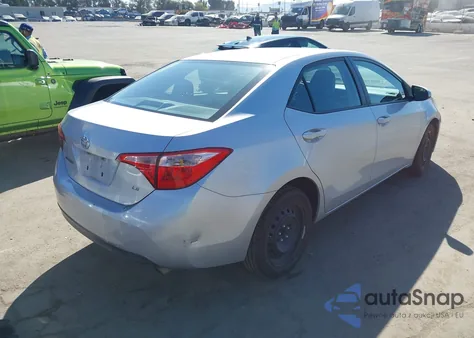 2017 Toyota Corolla Le from USA, damaged, VIN 5YFBURHE0HP678234